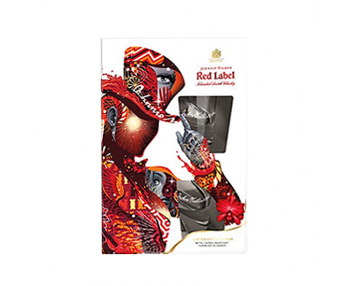 Уиски Джони Уокър 700мл + 2 чаши Уиски Джони Уокър 700мл + 2 чаши