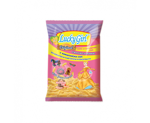 Царевични пръчици Лъки Бой 40г Момиче Розов Царевични пръчици Лъки Бой 40г Момиче Розов