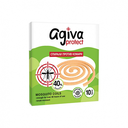 Спирала против комари Агива Протект 10бр