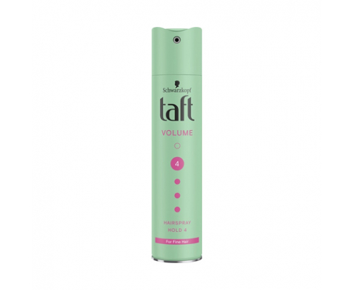 Лак за коса Тафт 250мл Обем Ниво 4 Лак за коса Тафт 250мл Обем Ниво 4