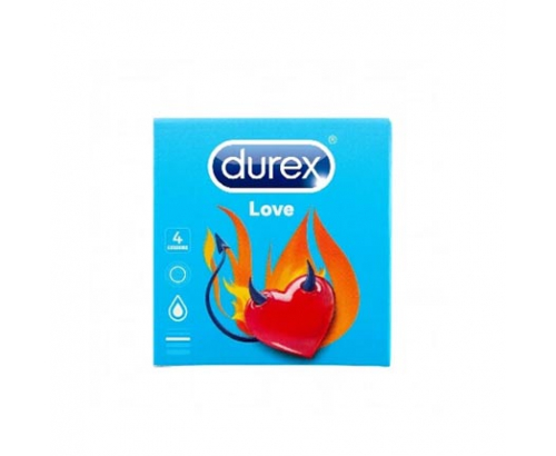 Презервативи Дюрекс 4бр Лав Презервативи Дюрекс 4бр Лав