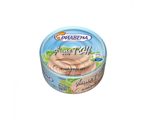 Риба тон филе Диавена 160г В собствен сос Риба тон филе Диавена 160г В собствен сос