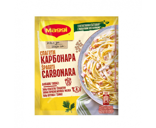 Фикс Маги Малки тайни 37г Спагети Карбонара Фикс Маги Малки тайни 37г Спагети Карбонара