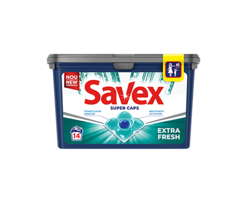 Гел капсули Савекс 14бр Екстра фреш Гел капсули Савекс 14бр Екстра фреш