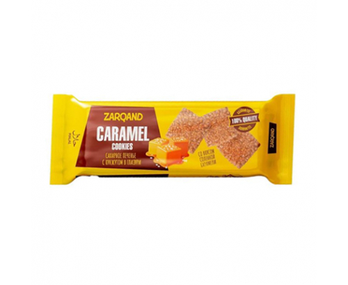 Бисквити Зарканд Карамел 130г Със солен карамел и сусам Бисквити Зарканд Карамел 130г Със солен карамел и сусам