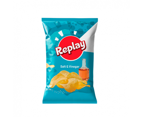 Чипс Риплей 75г Оцет и сол Чипс Риплей 75г Оцет и сол