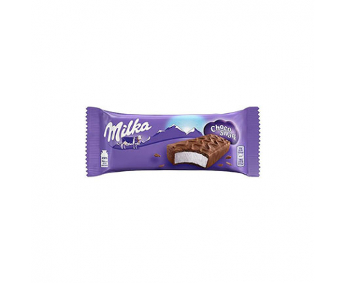 Млечен десерт Милка 32г чоко снак Млечен десерт Милка 32г чоко снак