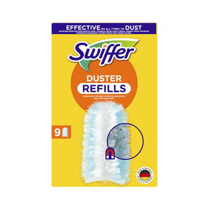 Резерви за четка за почистване на прах Суифър 9бр Резерви за четка за почистване на прах Суифър 9бр