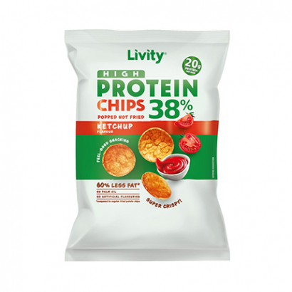Протеинов чипс Ливити 52г Кетчуп