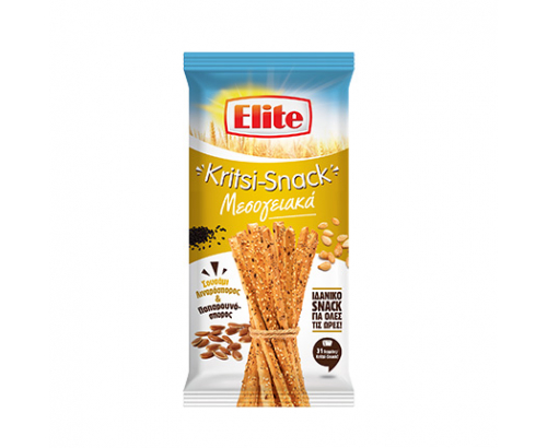 Гризини Елит 125г Със сусам и ленено семе Гризини Елит 125г Със сусам и ленено семе