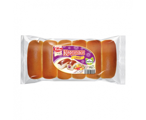 Козуначени кифлички Тимс 250г Локум и сусам Козуначени кифлички Тимс 250г Локум и сусам