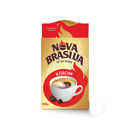 Мляно кафе Нова Бразилия 200г Класик