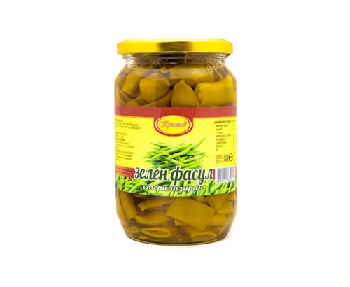 Зелен фасул Кръстев 680г Зелен фасул Кръстев 680г