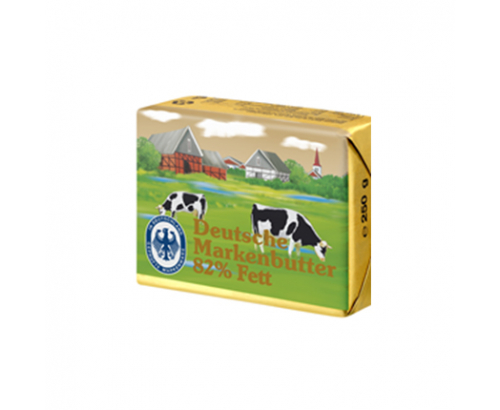 Краве масло Дойче Маркенбутер 250г 82% Краве масло Дойче Маркенбутер 250г 82%
