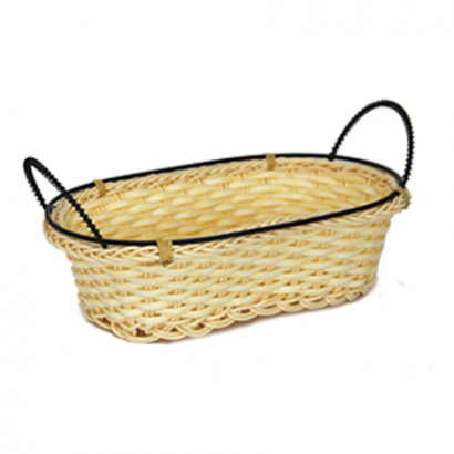 Водоустойчив панер с метални дръжки 23x15x7см