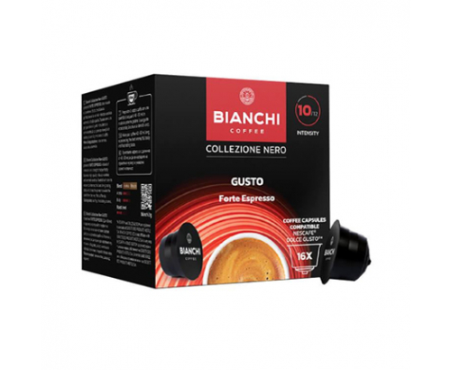 Кафе капсули Бианчи 16бр Форте еспресо Кафе капсули Бианчи 16бр Форте еспресо