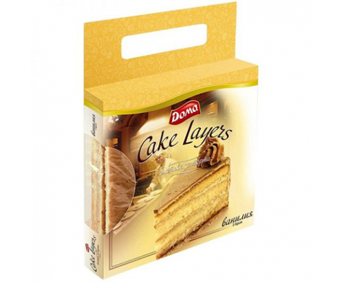 Блат за торта Дома 400г Ванилия Блат за торта Дома 400г Ванилия