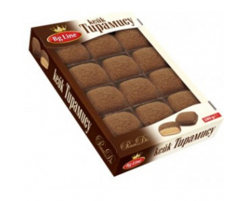 Мини кейк Бг Лайн 280г Тирамису Мини кейк Бг Лайн 280г Тирамису