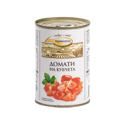 Домати на кубчета Фамилекс 400г