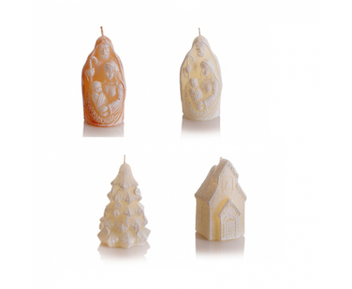 Свещ коледна фигурка Свещ коледна фигурка