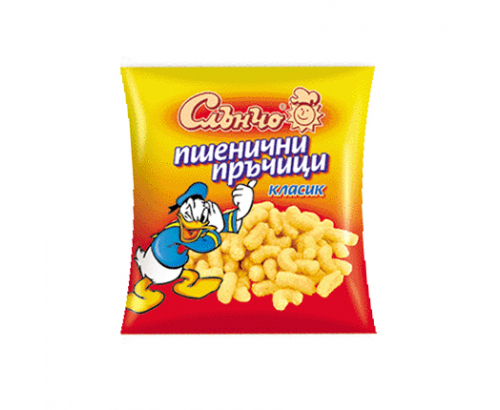 Пшенични пръчици Слънчо 30г Класик Пшенични пръчици Слънчо 30г Класик