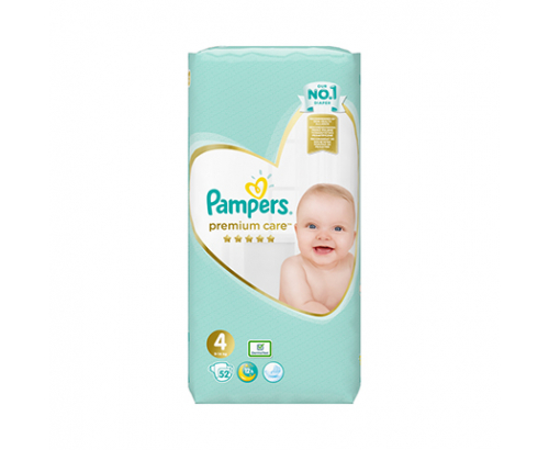 Бебешки пелени Памперс Премиум Кеър Макси 52бр Бебешки пелени Памперс Премиум Кеър Макси 52бр