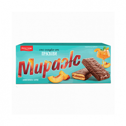 Бисквити Мираж 156г Праскова