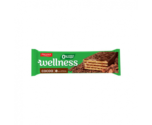 Вафла Престиж Уелнес 35г Какао без добавена захар Вафла Престиж Уелнес 35г Какао без добавена захар