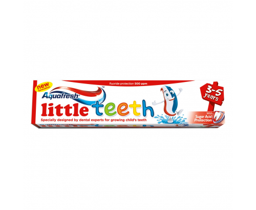 Паста за зъби Аквафреш 50мл 3-5 години Литъл Тийт Паста за зъби Аквафреш 50мл 3-5 години Литъл Тийт