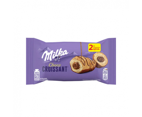 Кроасан Милка 2х50г Шоколад/ Ванилия Кроасан Милка 2х50г Шоколад/ Ванилия