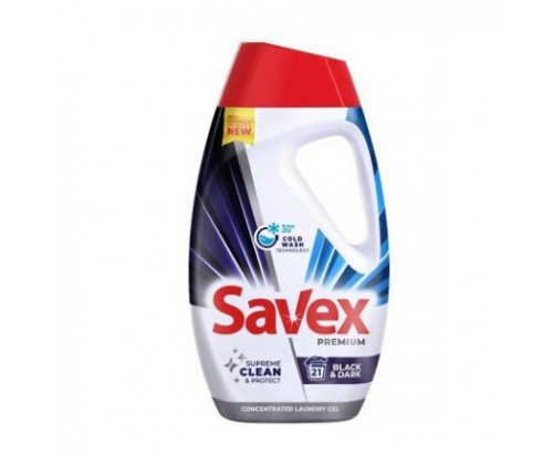 Гел за пране Савекс Премиум 945мл За черно Гел за пране Савекс Премиум 945мл За черно
