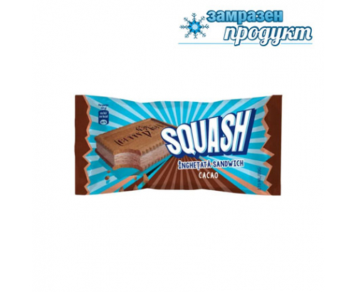 Сладолед Скуош сандвич 170мл Какао Сладолед Скуош сандвич 170мл Какао