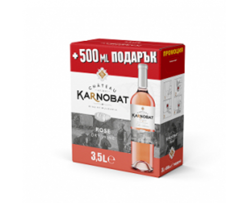 Вино Шато Карнобат 3л Розе Вино Шато Карнобат 3л Розе