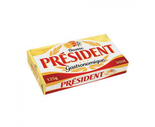 Краве масло Президент 125г Краве масло Президент 125г