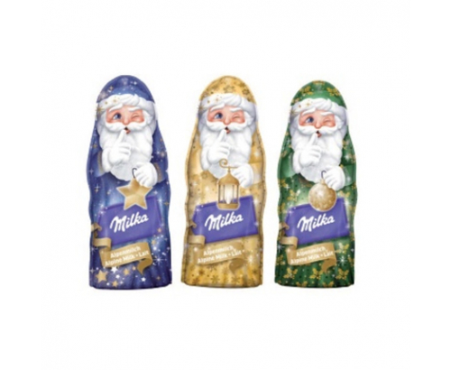 Шоколадов Дядо Коледа Милка 90г Специален Шоколадов Дядо Коледа Милка 90г Специален
