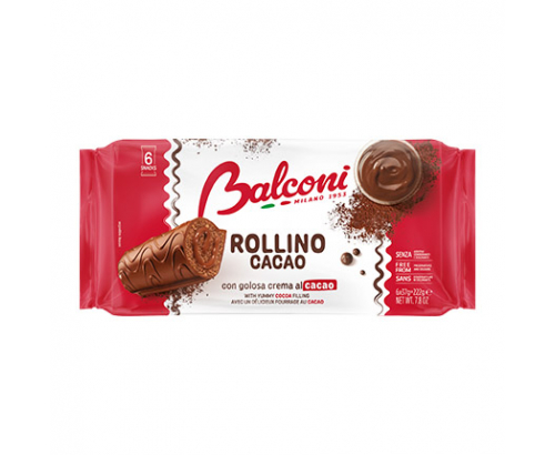 Мини рула Балкони 6х37г Шоколад Мини рула Балкони 6х37г Шоколад