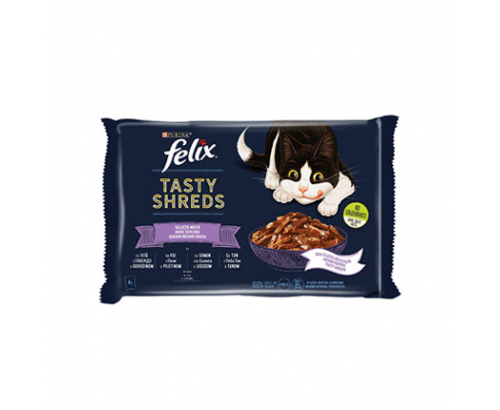 Храна за котки Феликс 4х80г Парченца микс Храна за котки Феликс 4х80г Парченца микс