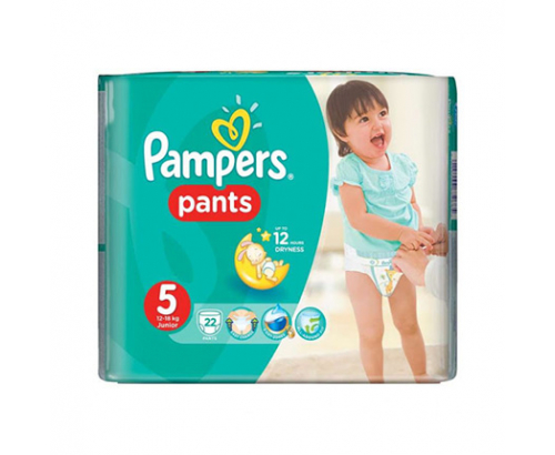 Бебешки пелени Памперс Пантс Джуниър 22бр Бебешки пелени Памперс Пантс Джуниър 22бр