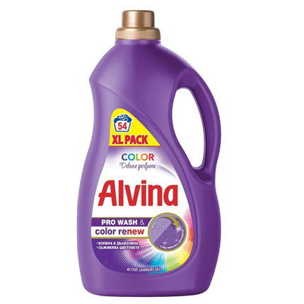 Гел за пране Медикс Алвина 2,7л Делукс за цветно Гел за пране Медикс Алвина 2,7л Делукс за цветно