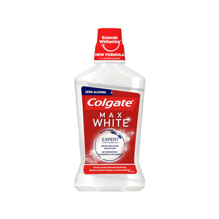Вода за уста Колгейт 500мл Макс Уайт Уан