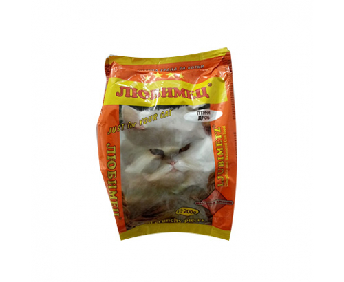 Храна за котки Любимец 200г Суха Дроб Храна за котки Любимец 200г Суха Дроб