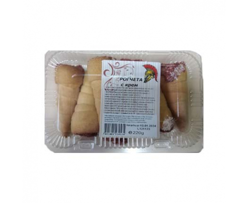 Рогчета с крем Спартак 220г Рогчета с крем Спартак 220г