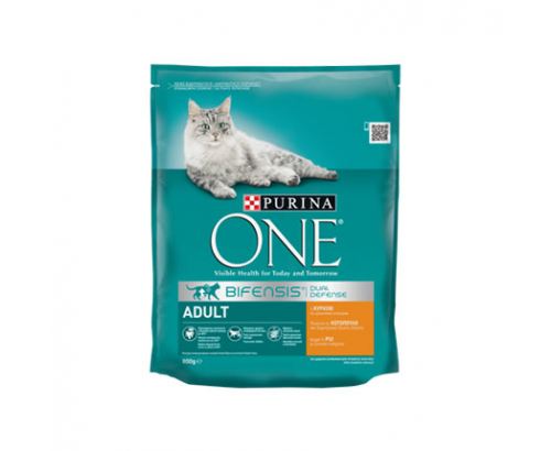 Храна за котки Пюрина Адулт 200г Пилешко месо и пшеница Храна за котки Пюрина Адулт 200г Пилешко месо и пшеница