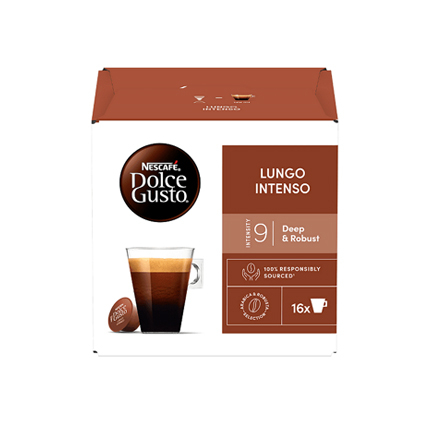 Кафе капсули Нескафе Долче Густо 16бр Лунго Интензо