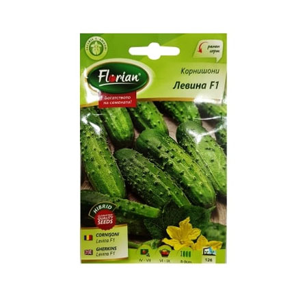 Семена на корнишони сорт Левина 1г