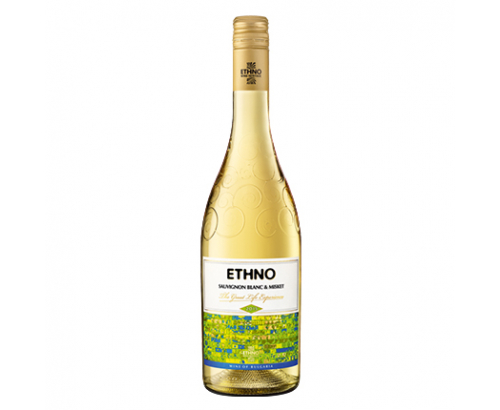 Вино Етно 750мл Совиньон Блан и Мискет Вино Етно 750мл Совиньон Блан и Мискет