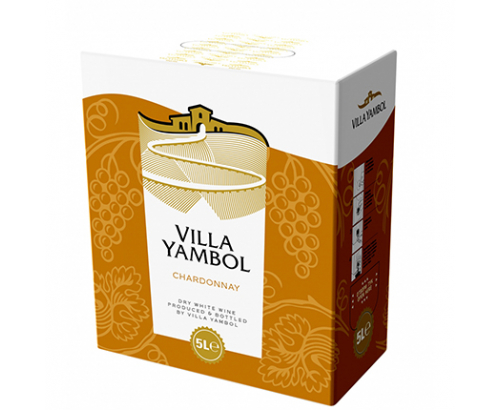 Вино Вила Ямбол 5л Шардоне Вино Вила Ямбол 5л Шардоне
