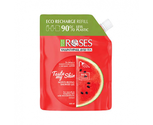 Душ гел Роузес 600мл Диня пълнител Душ гел Роузес 600мл Диня пълнител