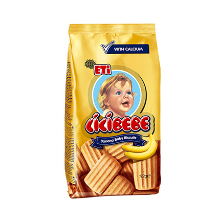 Бисквити Чичибебе 172г Банан