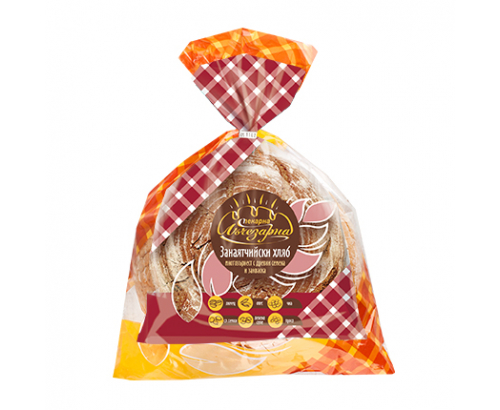 Хляб Занаятчийски Пекарна Лъчезарна 600г Многозърнест Хляб Занаятчийски Пекарна Лъчезарна 600г Многозърнест